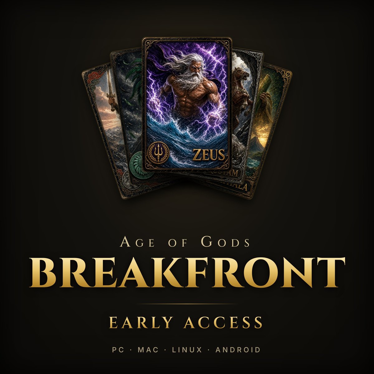 Cover of Age of Gods: Breakfront — Early Access (PC, Mac and Android)
