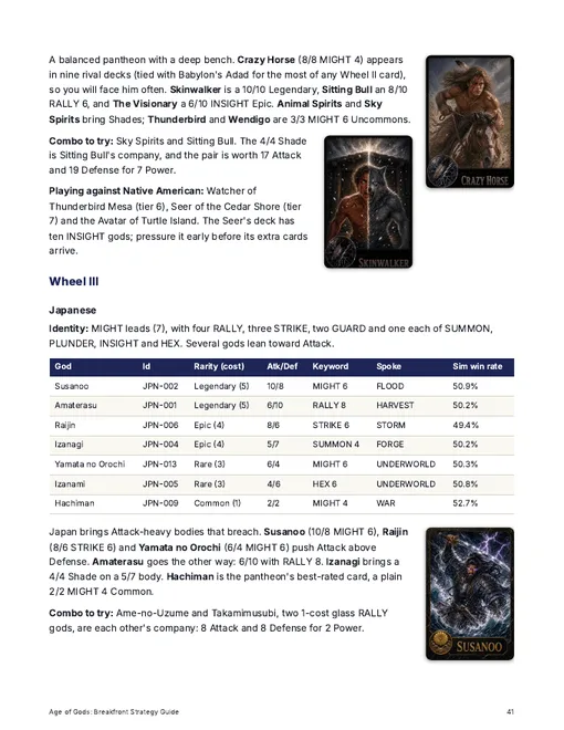 A sample page from the guide